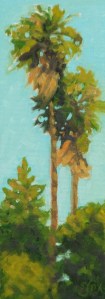 Palms oil 7 7/8"x 2 7/8"