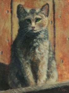 It's My Barn 8x6 oil on canvasboard