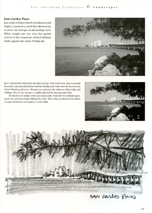 An example of how he interprets a scene quickly