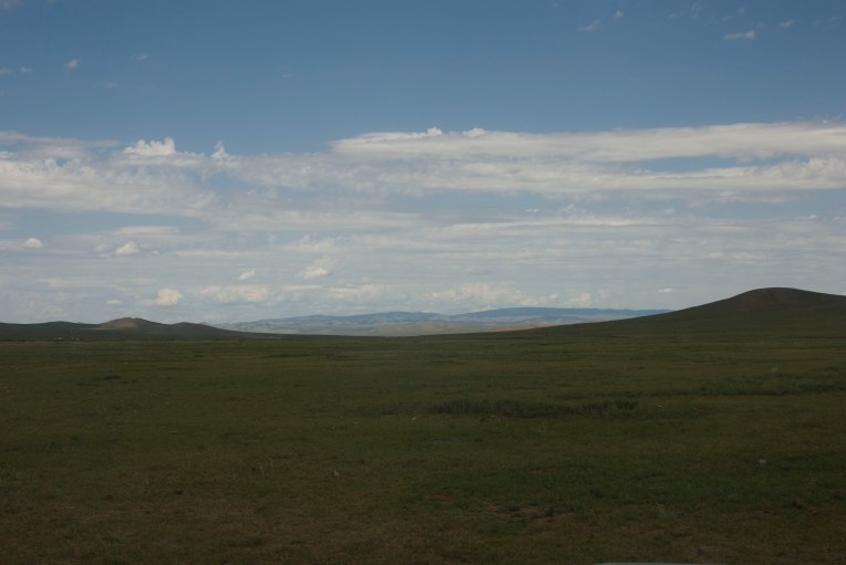Bogd Khan Uul in the distance