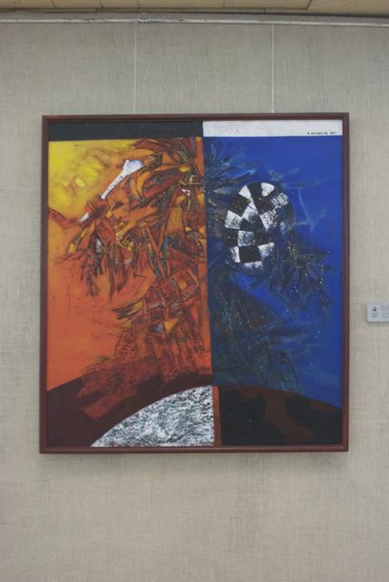 The Guardian Spirits- Advabazar, Nyam  2001  oil