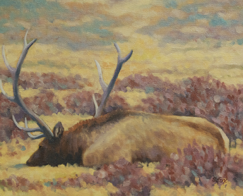 Short Respite 8x10" oil on canvas