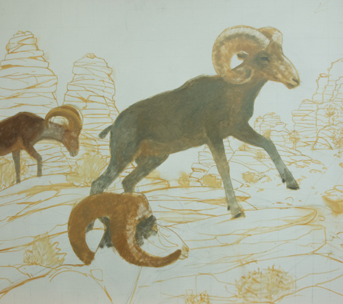 Initial color lay in