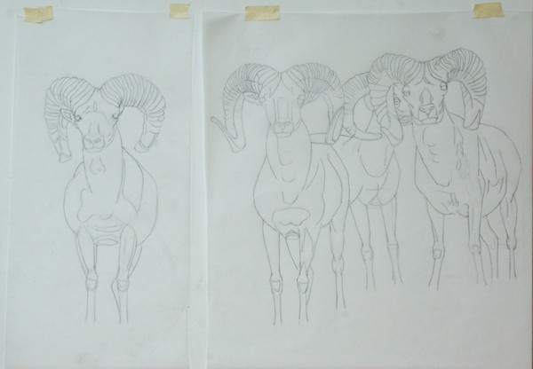 The tracing paper transfer version