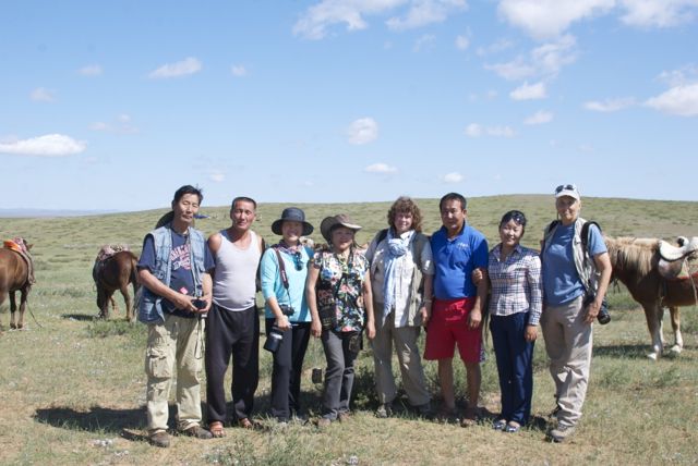 The members of the Expedition