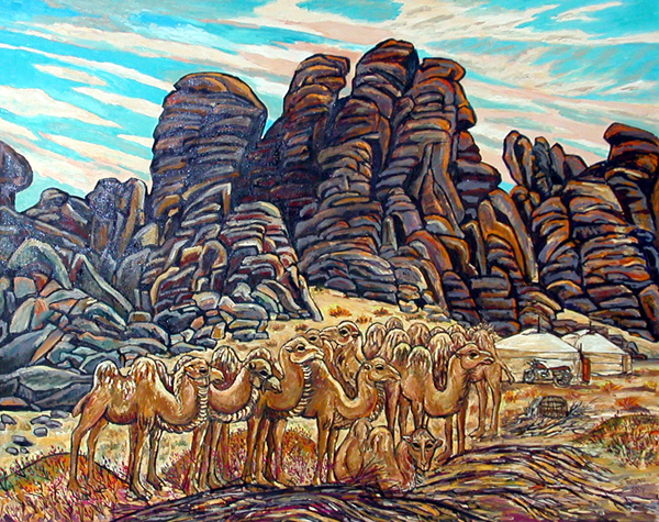 The WildArt Mongolia Expedition-Introducing the Mongol Artists
