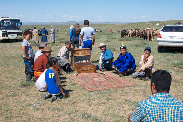 In the meantime, the anklebone shooting competition had gotten under way