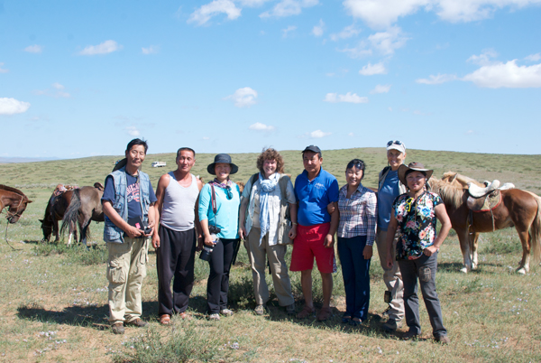 We took a few minutes to get a group shot