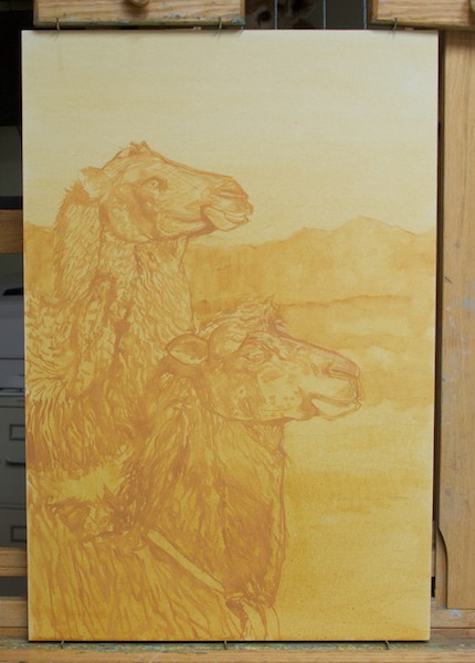 Now the background has been added.