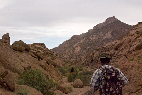 It turned out that Batmaa, one of our drivers, knew a hiking trail that he could lead us on.