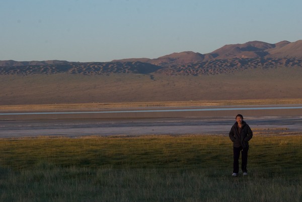 Sunrise at Ihes Nuur