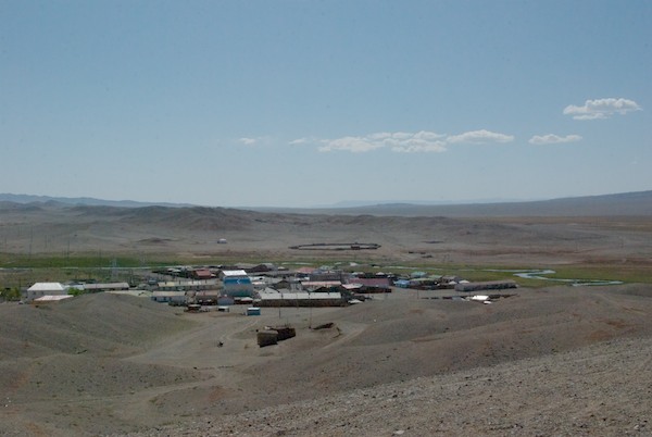 The soum center of Darvi.