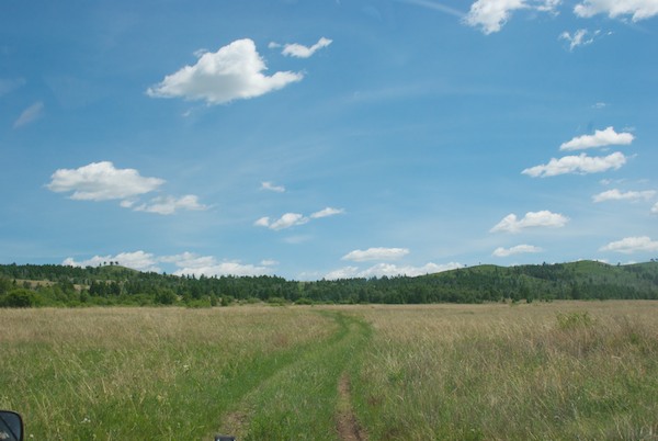 En route through the Han Hentii Mountains