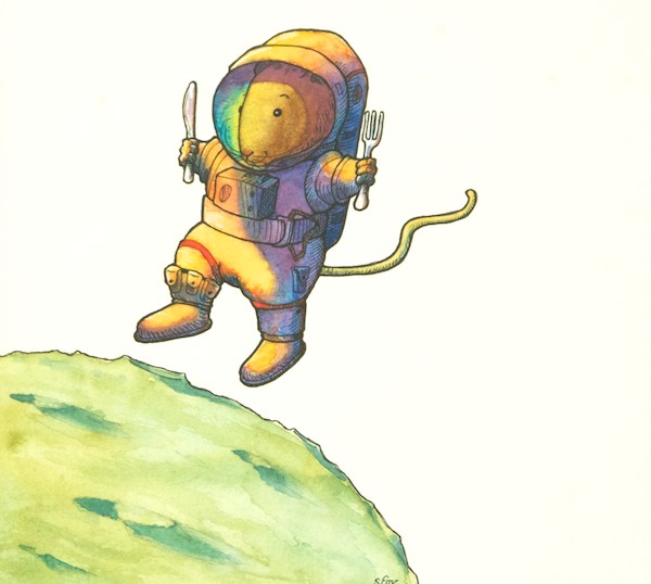 The mouse and the moon.