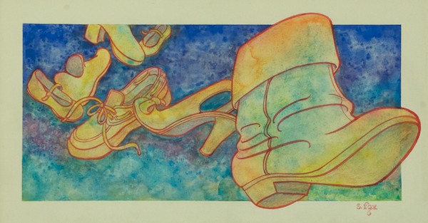 Watercolor assignment for Illustration II.