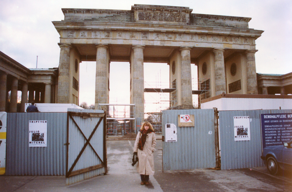 Our first stop was the Brandenburg Gate, which was undergoing repairs and restoration.