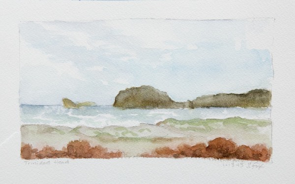 Trinidad Head from Little River State Beach