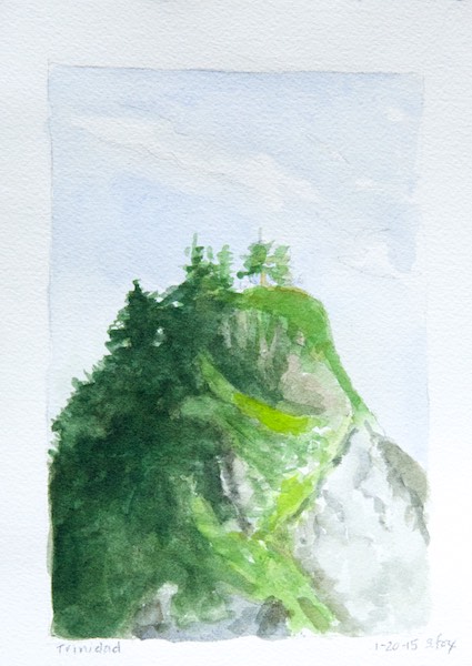 Trinidad Harbor rock