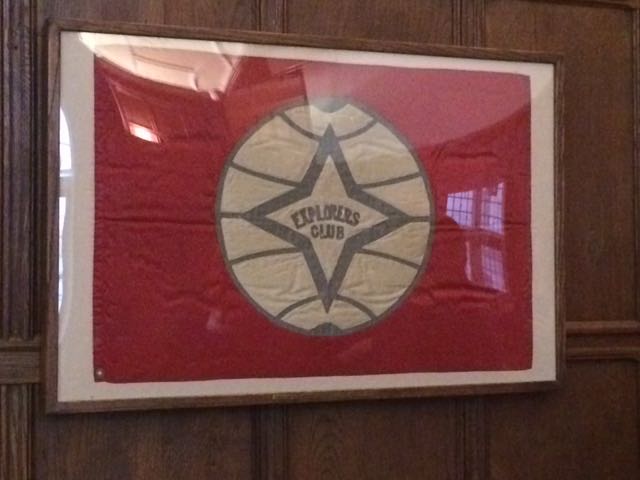 Roy Chapman Andrews' Flag, which he carried on his Central Asiatic Expeditions to Mongolia in the 1920s