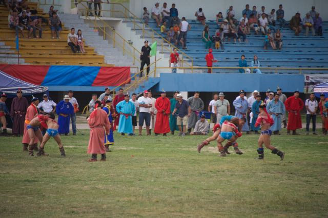 Wrestling competition