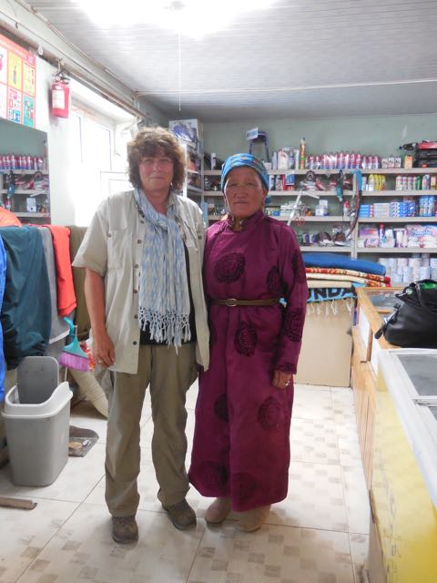 A woman named Tsendayush who I met in one of the shops