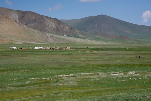 Our campsite for the next three days