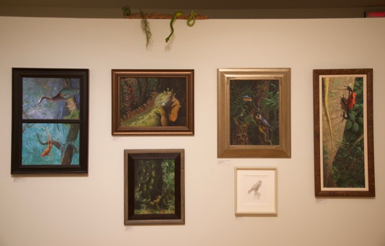 Carel Brest van Kempen's work. And the snake. Seemed appropriate.