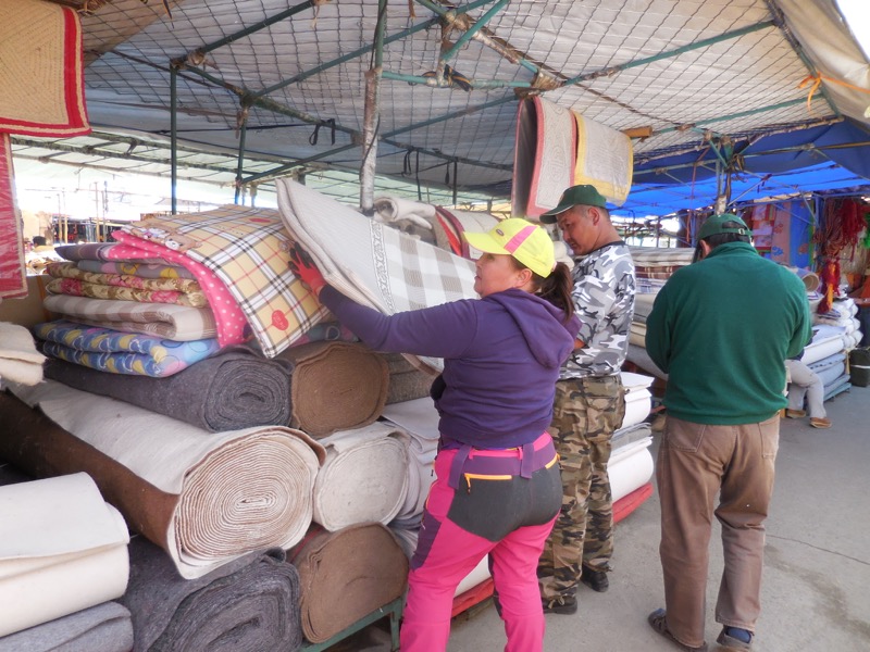 Felt pad for the bed.